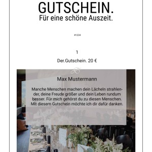 DEANTNERIN Gutscheine - Restaurant, Bar & Eventlocation